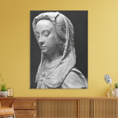 Hoofd Prudence Canvas Afdruk (Insitu (Woonkamer))