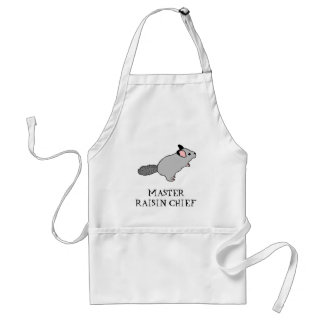 Hoofd Raisin Chief Chinchilla Apron Standaard Schort