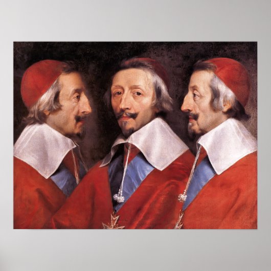 Hoofd Richelieu Poster (Voorkant)