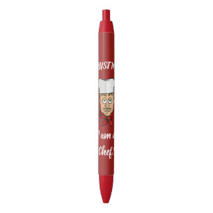 Hoofd Rode Inkt Pen