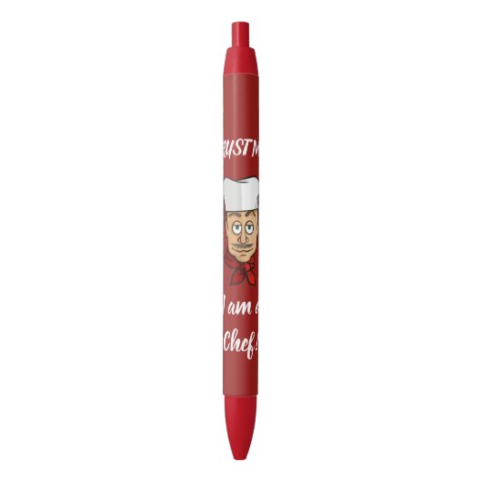 Hoofd Rode Inkt Pen (Voorkant Verticaal)