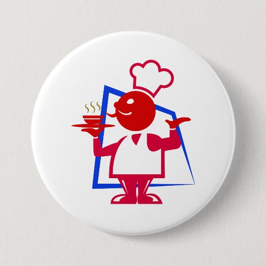 Hoofd Ronde Button 7,6 Cm (Voorkant)