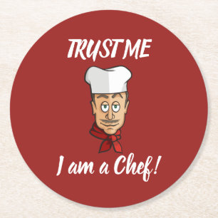 Hoofd Ronde Kartonnen Onderzetter