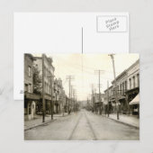 Hoofd St. Nanticoke Pa. 1906 Briefkaart (Voorkant / Achterkant)