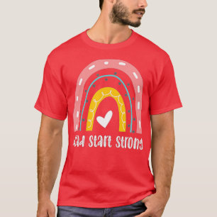 Hoofd Sterk onderwijs voor jonge kinderen T-shirt