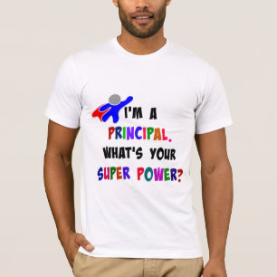 Hoofd Superheld T-shirt