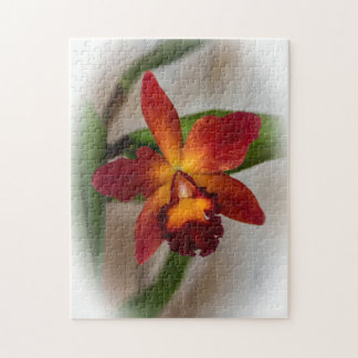 Hoofd Sweet Orange Orchidee Puzzel