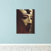 Hoofd van Amenophis IV Canvas Afdruk (Insitu (Houten vloer))