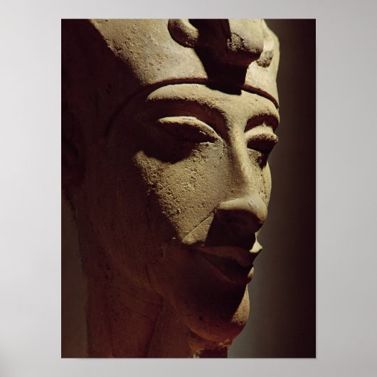 Hoofd van Amenophis IV Poster (Voorkant)