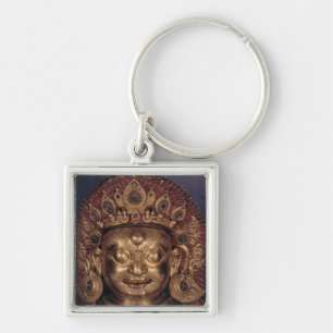 Hoofd van Bhairava, eind 17e eeuw Sleutelhanger