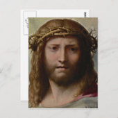 Hoofd van Christus Correggio Briefkaart (Voorkant / Achterkant)
