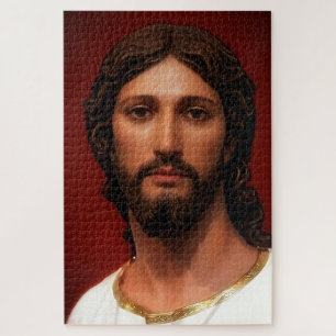 Hoofd van Christus door Mark Edward Westerfield na Legpuzzel