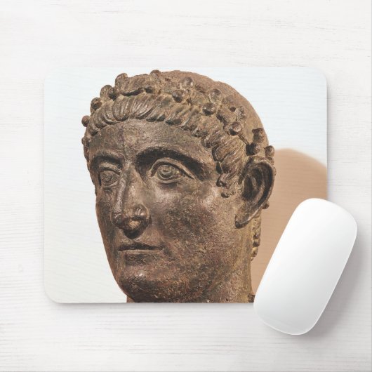 Hoofd van Constantine de Grote Muismat (Met muis)