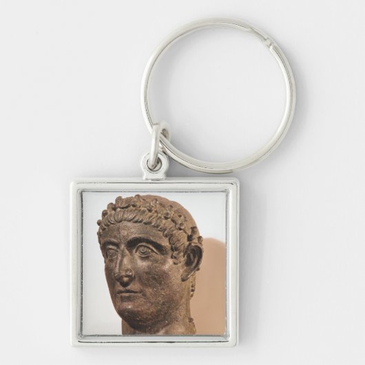 Hoofd van Constantine de Grote Sleutelhanger (Voorkant)