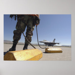 Hoofd van de Amerikaanse luchtmacht Poster