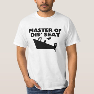 Hoofd van de bestuurderszitplaats t-shirt
