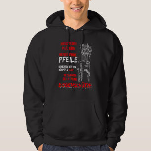 Hoofd van de boogschieten, Gezegde voor precisieca Hoodie