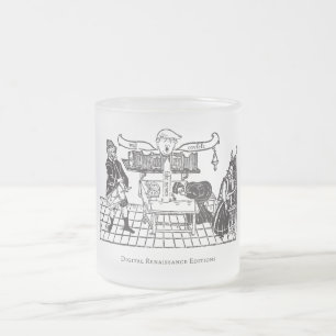 Hoofd van de BRas Matglas Koffiemok