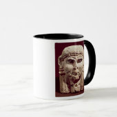 Hoofd van de godin Ishtar, uit Amman, Jordanië Mok (Voorkant rechts)