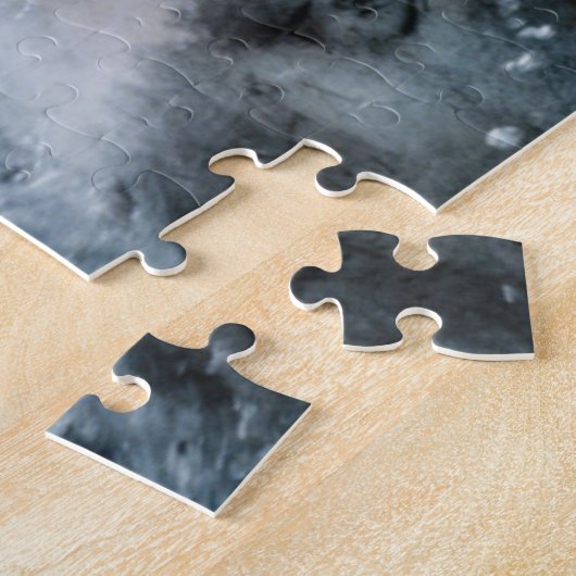 Hoofd van de grote witte haai legpuzzel (Zijkant)