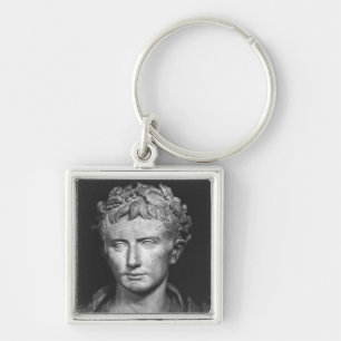Hoofd van de keizer Augustus Sleutelhanger