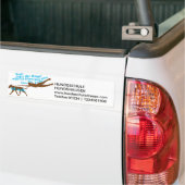 Hoofd van de lijn bumpersticker (Op Truck)