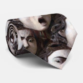 Hoofd van de Medusa van Michelangelo Caravaggio Stropdas (Opgerold)
