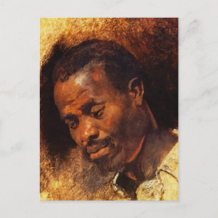 Hoofd van de neger door Peter Paul Rubens Briefkaart