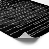 Hoofd van de ordedienst poster (Hoek)