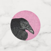 Hoofd van de Paarse grijze roze afbeelding van de Confetti (Kleine voorkant)