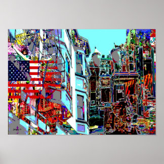 Hoofd van de stad - poster