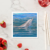 Hoofd van de tuimelaar servet (Insitu)