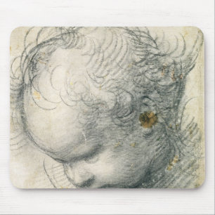 Hoofd van een Cherub Muismat