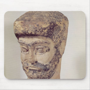 Hoofd van een getande man, c.1800 BC Muismat