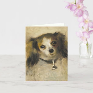 Hoofd van een hond, Auguste Renoir Art Kaart