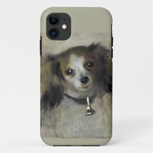 Hoofd van een hond schilderij van Auguste Renoir Case-Mate iPhone Case (Achterkant)