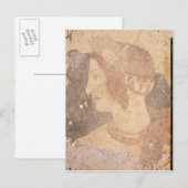 Hoofd van een jonge vrouw, Velia Briefkaart (Voorkant / Achterkant)