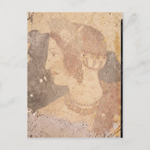 Hoofd van een jonge vrouw, Velia Briefkaart