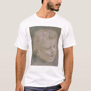 Hoofd van een kind t-shirt