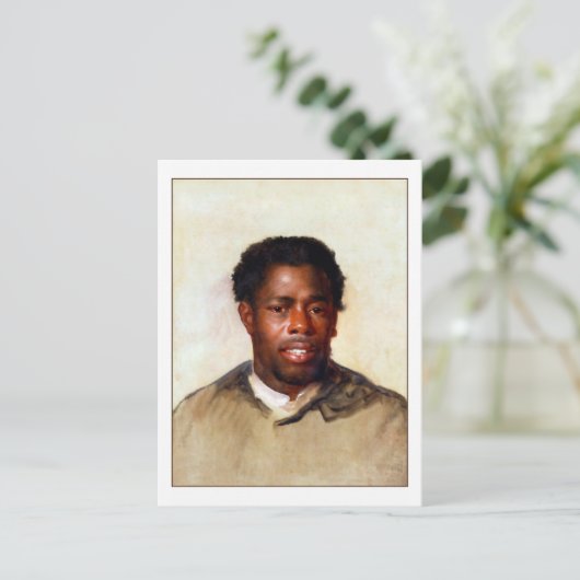 Hoofd van een Man van John Singleton Copley Briefkaart (Staand voorkant)