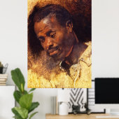 Hoofd van een neger door Rubens Poster (Thuiskantoor)
