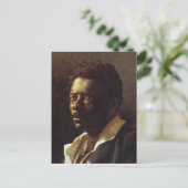 Hoofd van een neger door Theo Gericault Briefkaart (Staand voorkant)