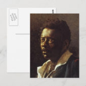 Hoofd van een neger door Theo Gericault Briefkaart (Voorkant / Achterkant)