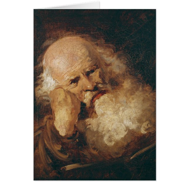 Hoofd van een oud Man (Voorkant)