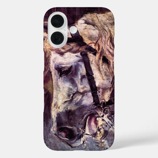 Hoofd van een paard van Giovanni Boldini,  kunst Case-Mate iPhone Case (Achterkant)