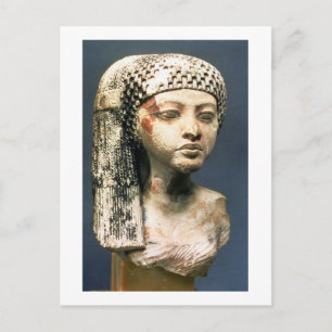 Hoofd van een prinses van de familie Akhenaten, N Briefkaart