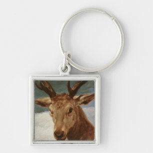 Hoofd van een Stag, 1634 Sleutelhanger