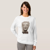 Hoofd van een standbeeld van de Boeddha, van T-shirt (Voorkant volledig)