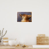 Hoofd van een vos poster (Keuken)