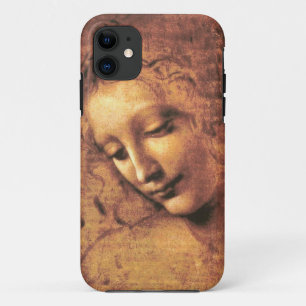 Hoofd van een vrouw La Scapigliata Leonardo Da Vin iPhone 11 Hoesje